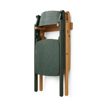 Backflip Chair väggfäste till stol - Golden lackerad bok - HAY