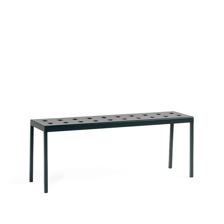 Balcony bänk - anthracite, 119,5 cm - HAY