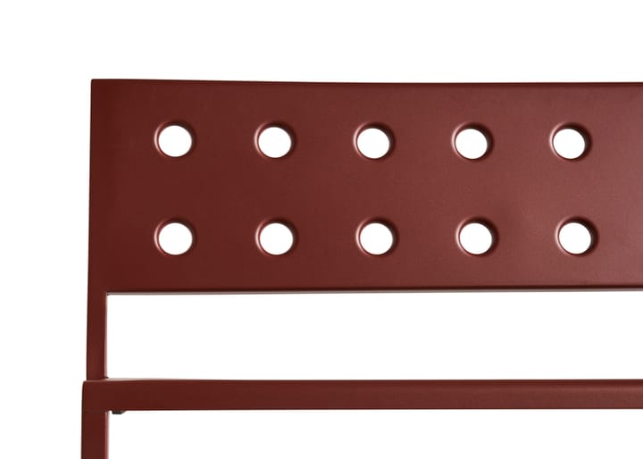 Balcony Lounge bänk 113,5x69 cm - Iron red - HAY