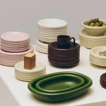 Barro skål - Pink, Ø20 cm 2-pack - HAY