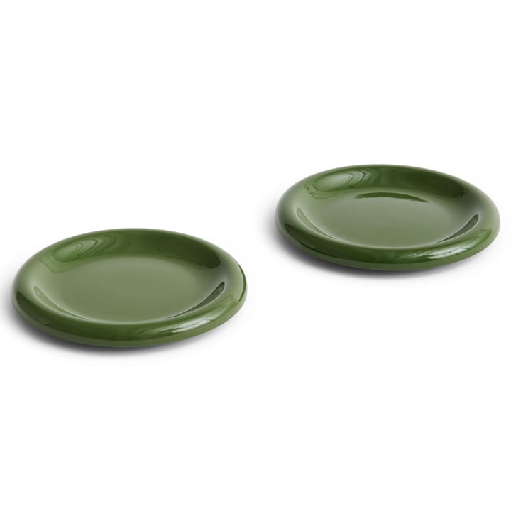 Barro tallrik Ø18 cm 2-pack - Green - HAY