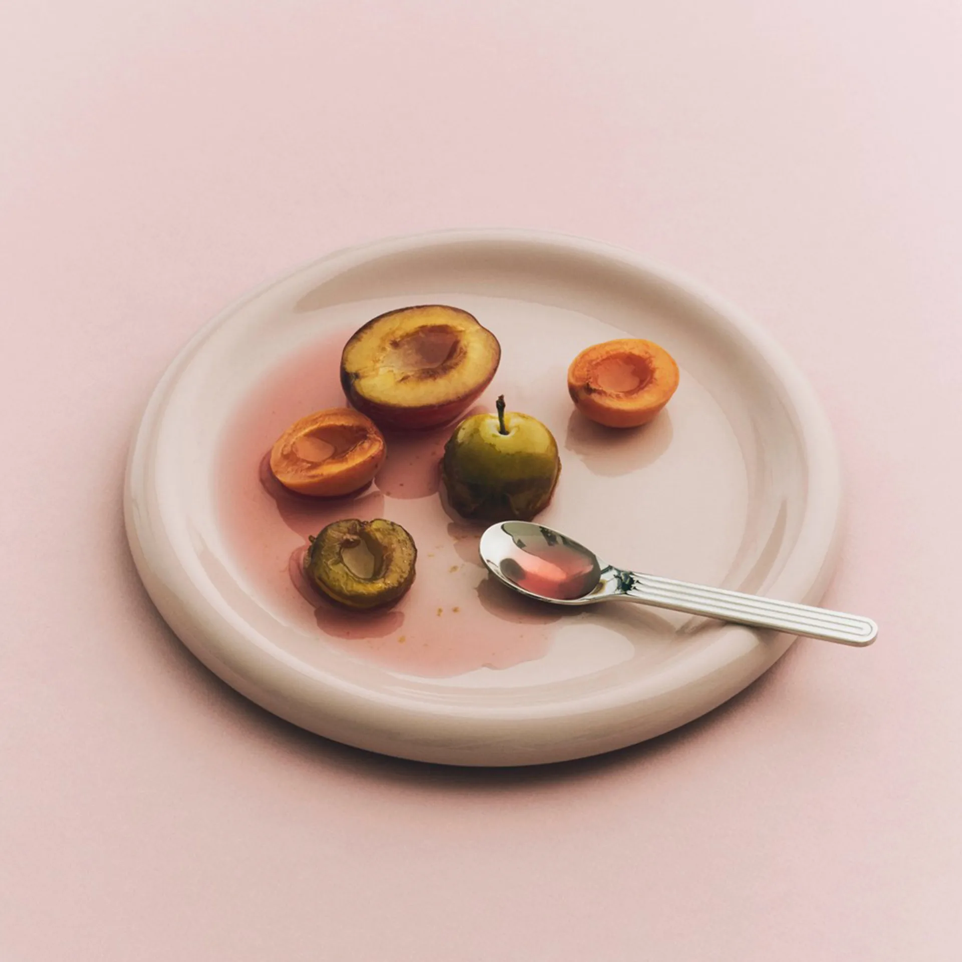 Barro tallrik, Pink, Ø18 cm 2-pack HAY