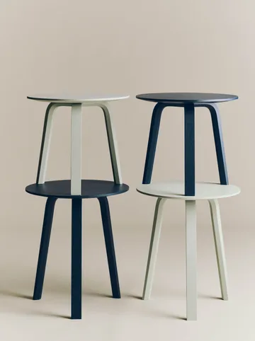 Bella soffbord - Blue charcoal, Ø45x39 cm - HAY