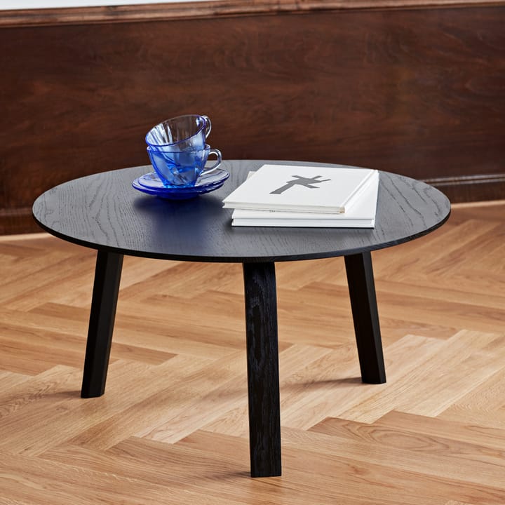 Bella soffbord - water-based lacquered oak, ø60 cm - HAY