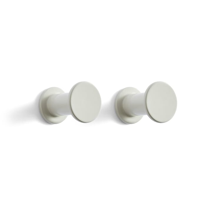 Bolt krok 2-pack Ø2,8 cm - Light grey - HAY