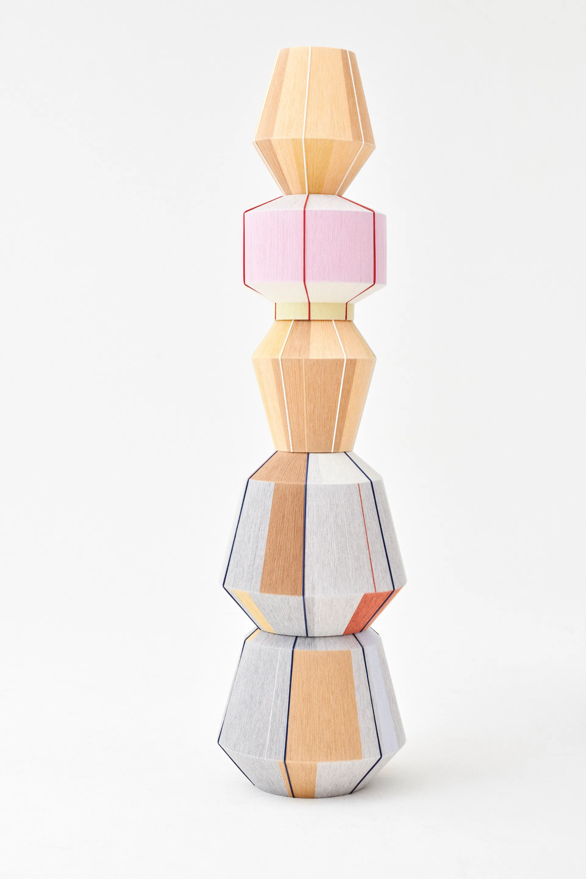 Bonbon Shade lampskärm Ø50 cm, Earth tones HAY