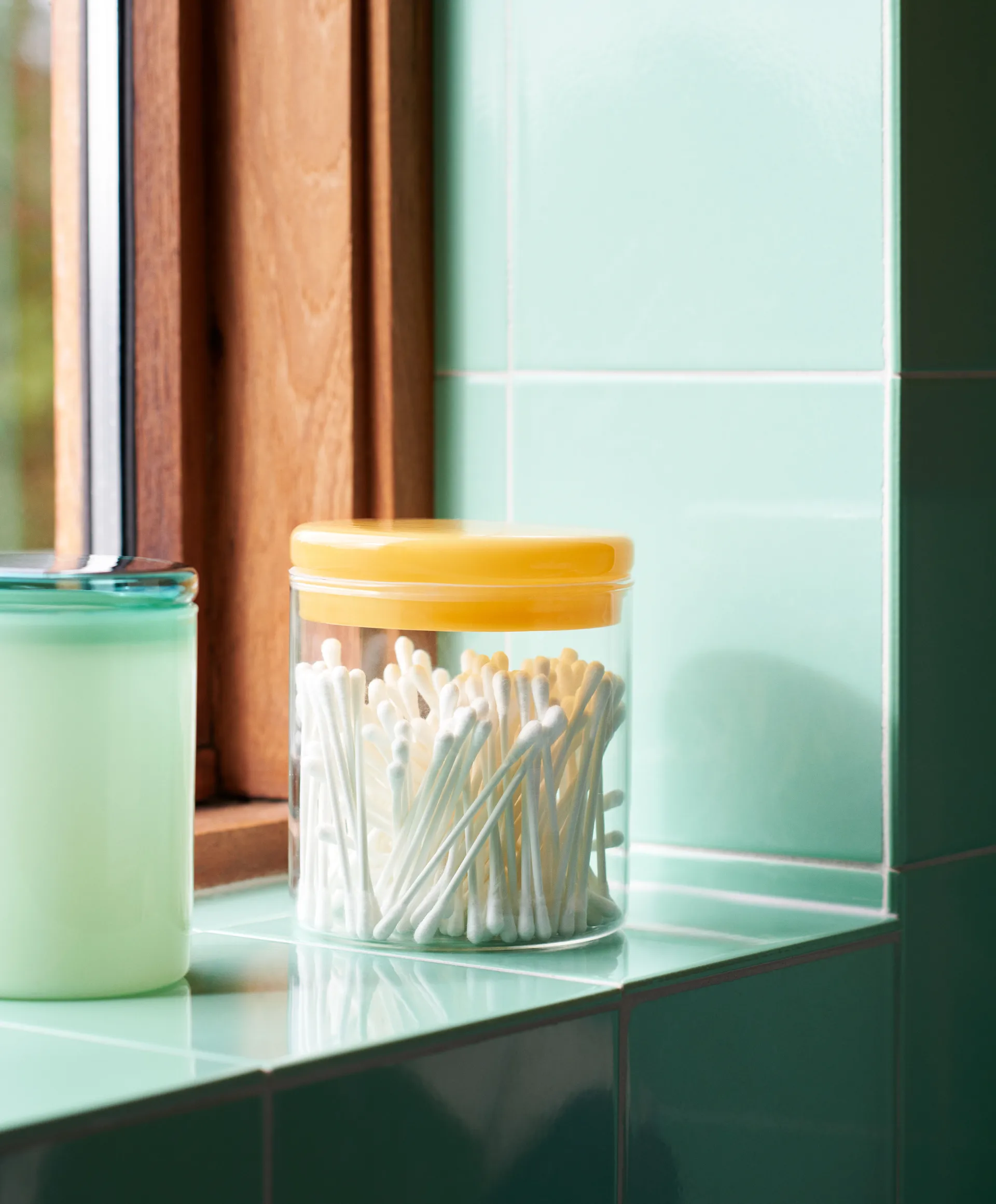 Borosilicate förvaringsburk glas M 60 cl, Klar HAY
