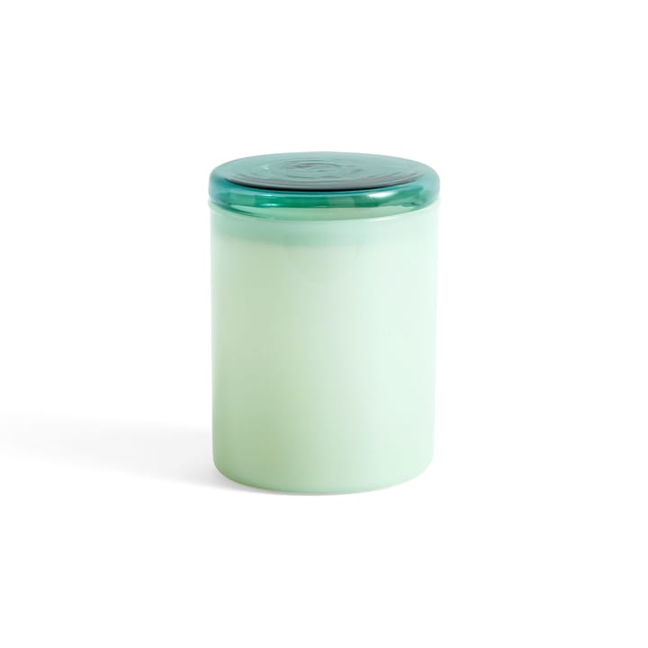Borosilicate förvaringsburk glas S 35 cl, Jade green HAY