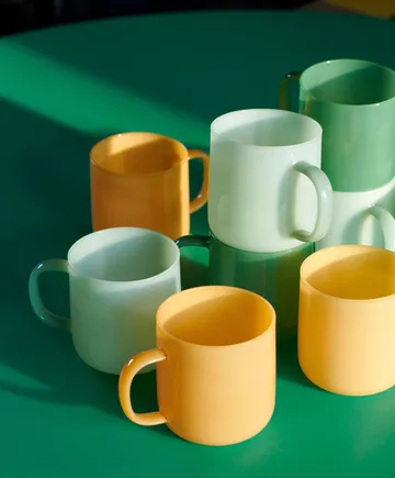 Borosilicate mugg 30 cl 2-pack - Jade green - HAY