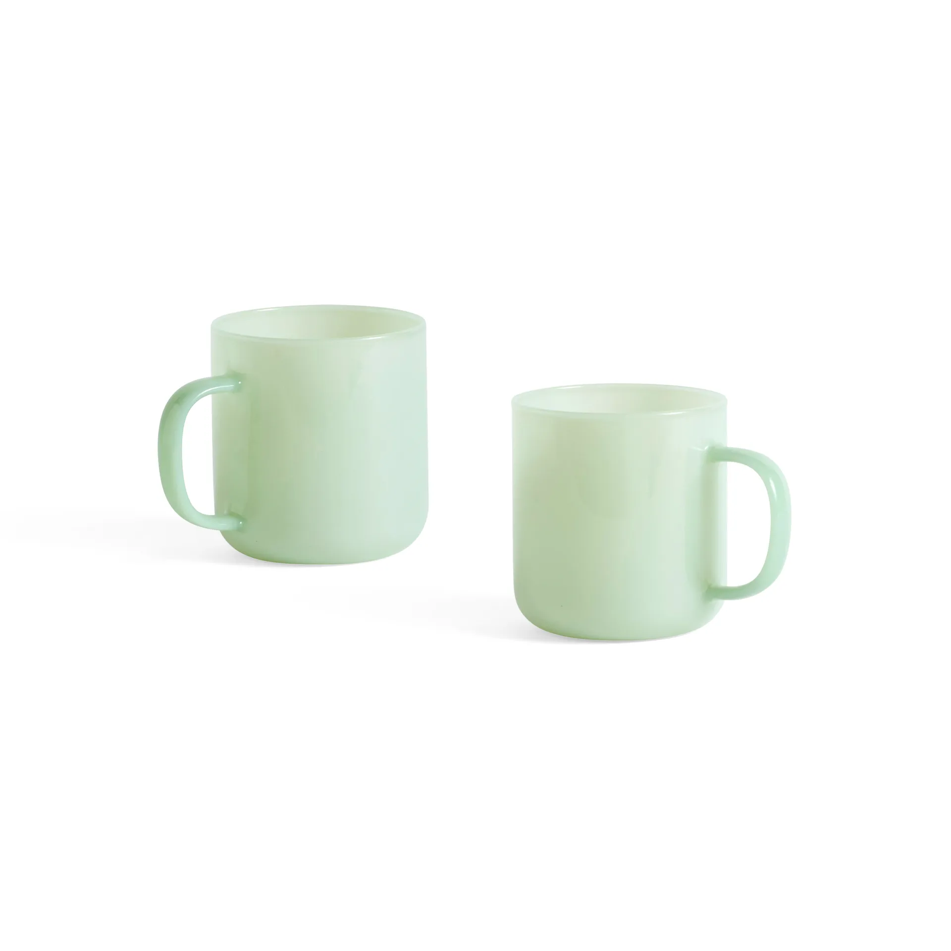 Borosilicate mugg 30 cl 2-pack, Jade light green HAY
