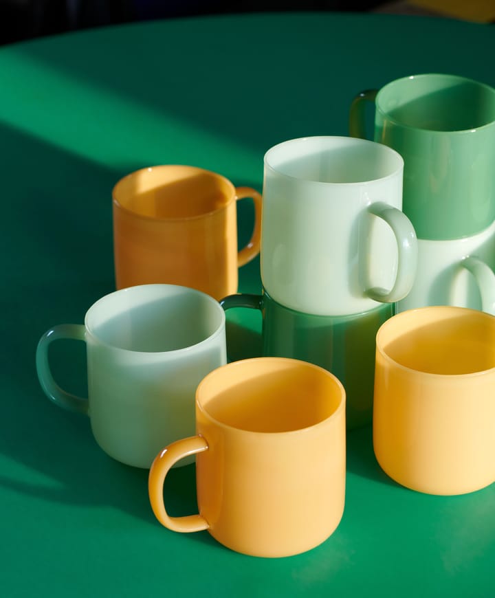 Borosilicate mugg 30 cl 2-pack, Jade light green HAY