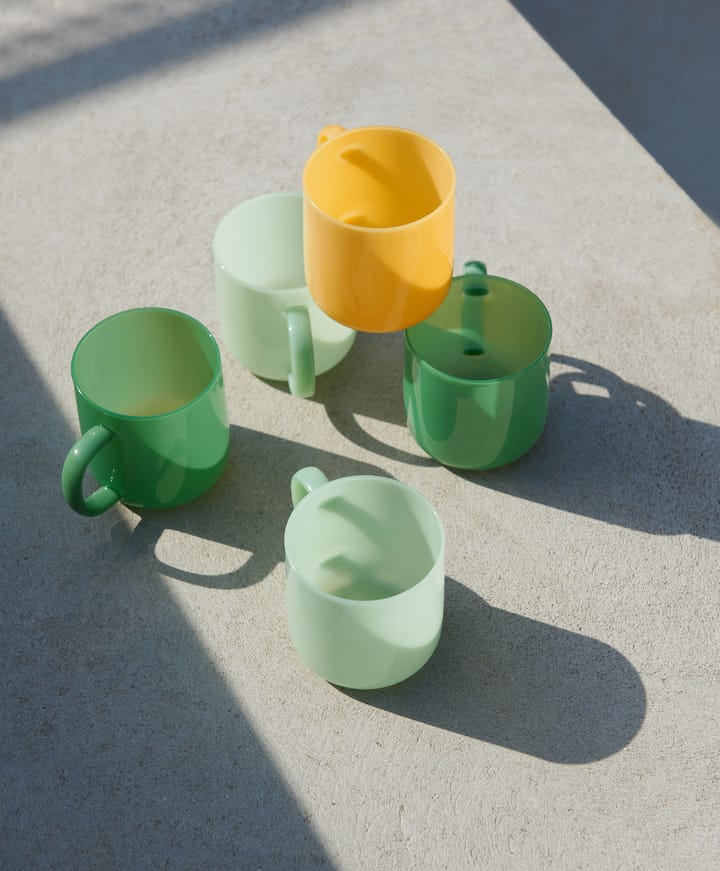Borosilicate mugg 30 cl 2-pack, Jade light green HAY