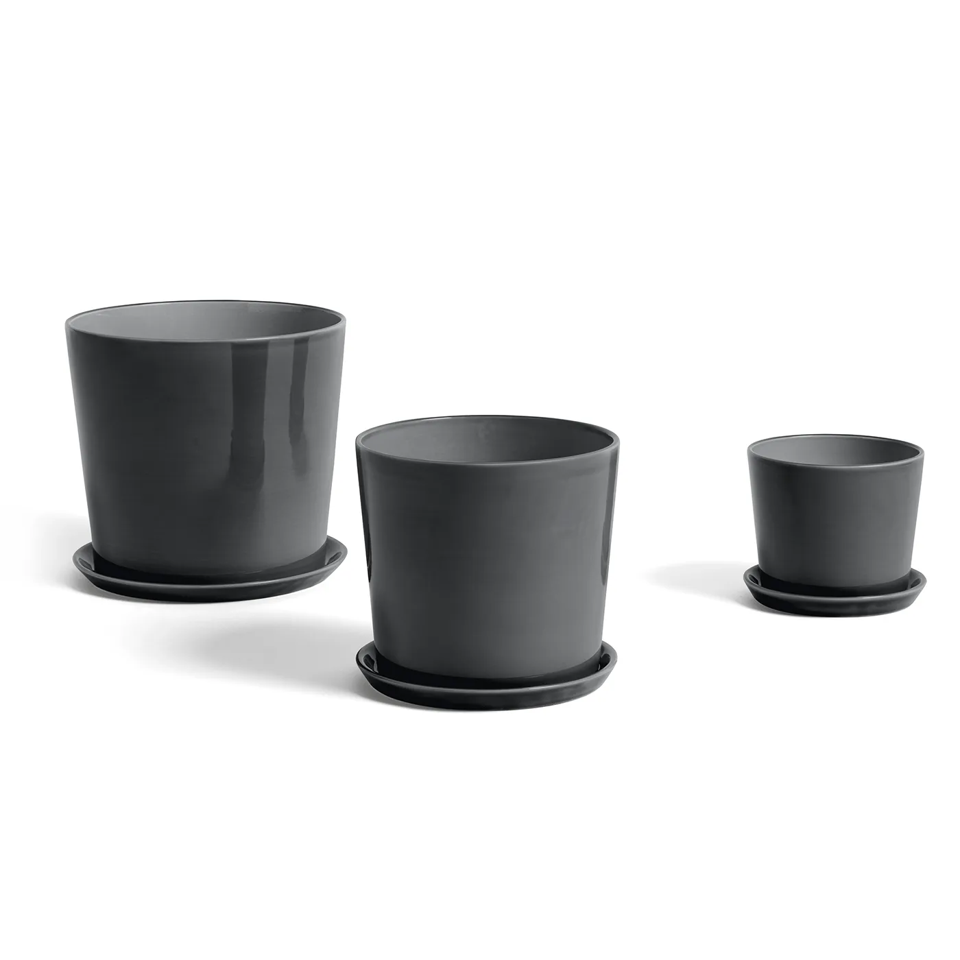 Botanical Family fat till kruka XL, Anthracite HAY