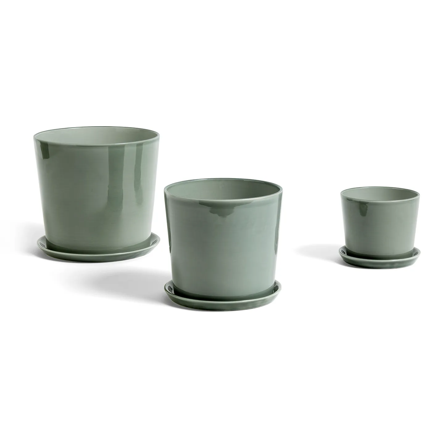 Botanical Family kruka L Ø18 cm, Dusty green HAY