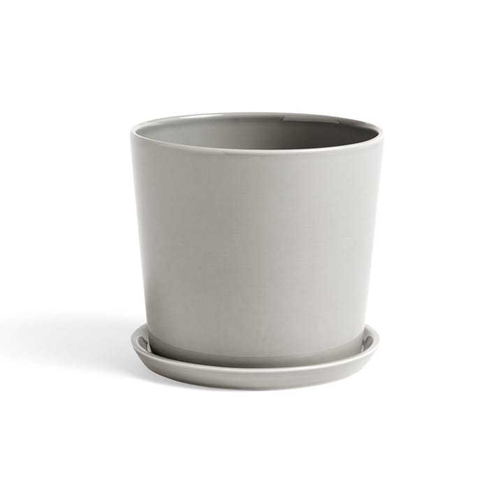 Botanical Family kruka - light grey, large, med fat Ø18 cm - HAY