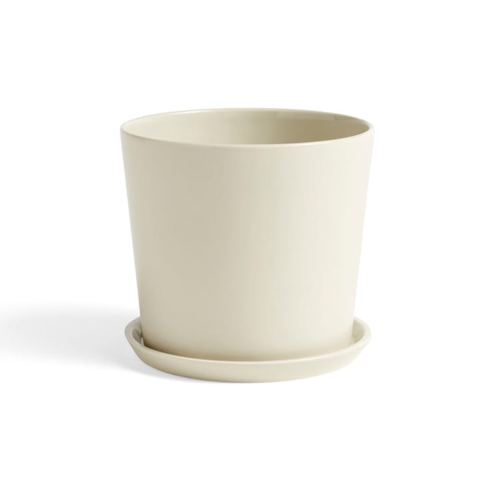 Botanical Family kruka - offwhite, large, med fat Ø18 cm - HAY