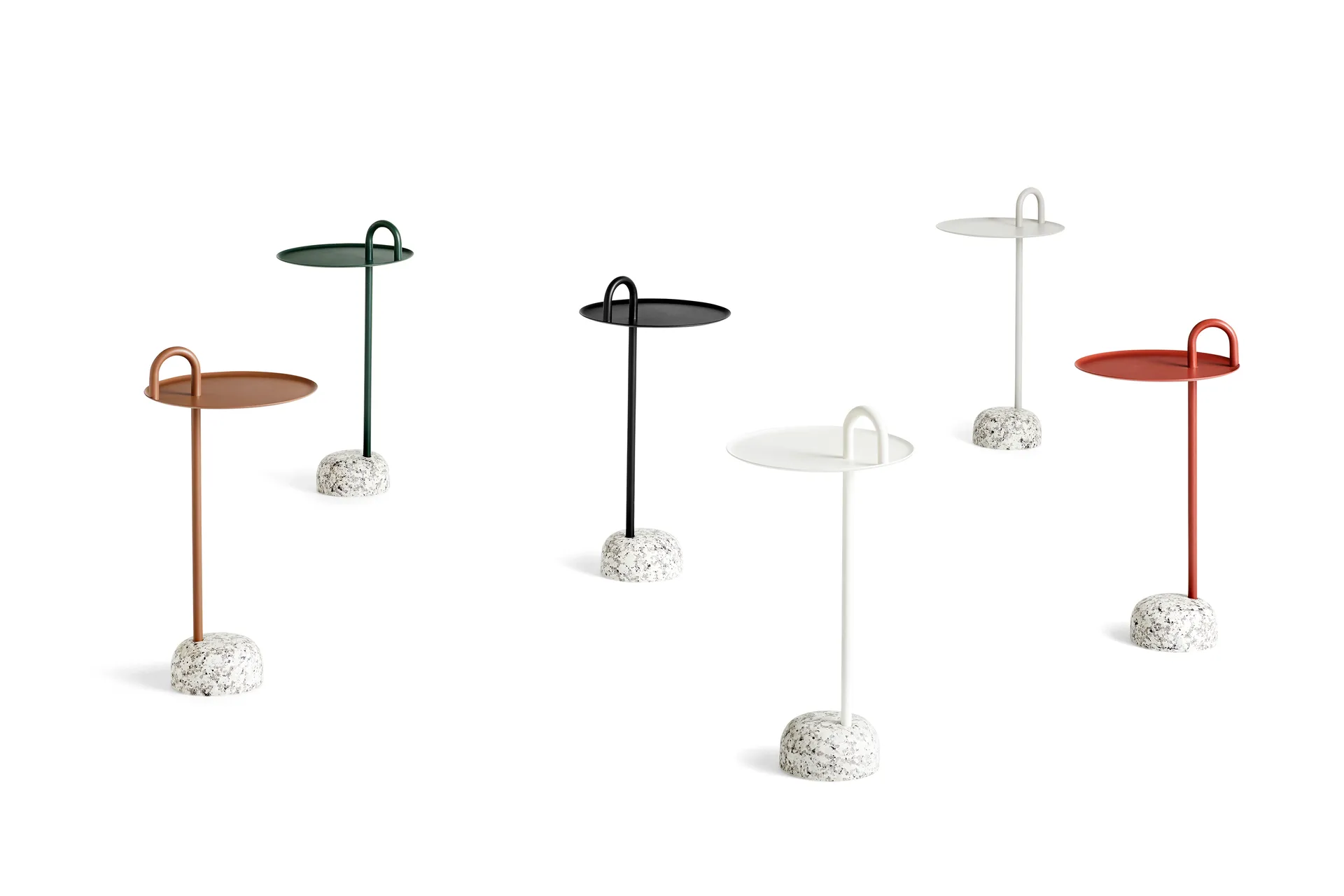 Bowler sidobord, Beige-granite HAY