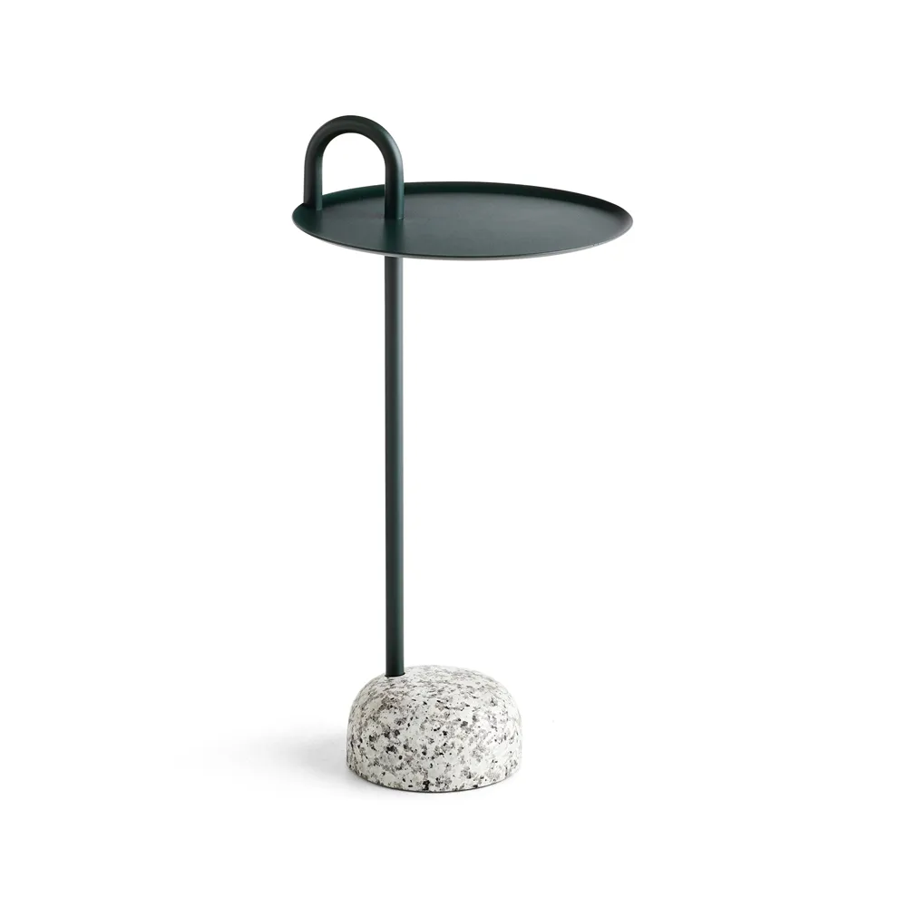 Bowler sidobord, Fir green-granite HAY