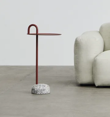 Bowler sidobord - Tile red-granite - HAY