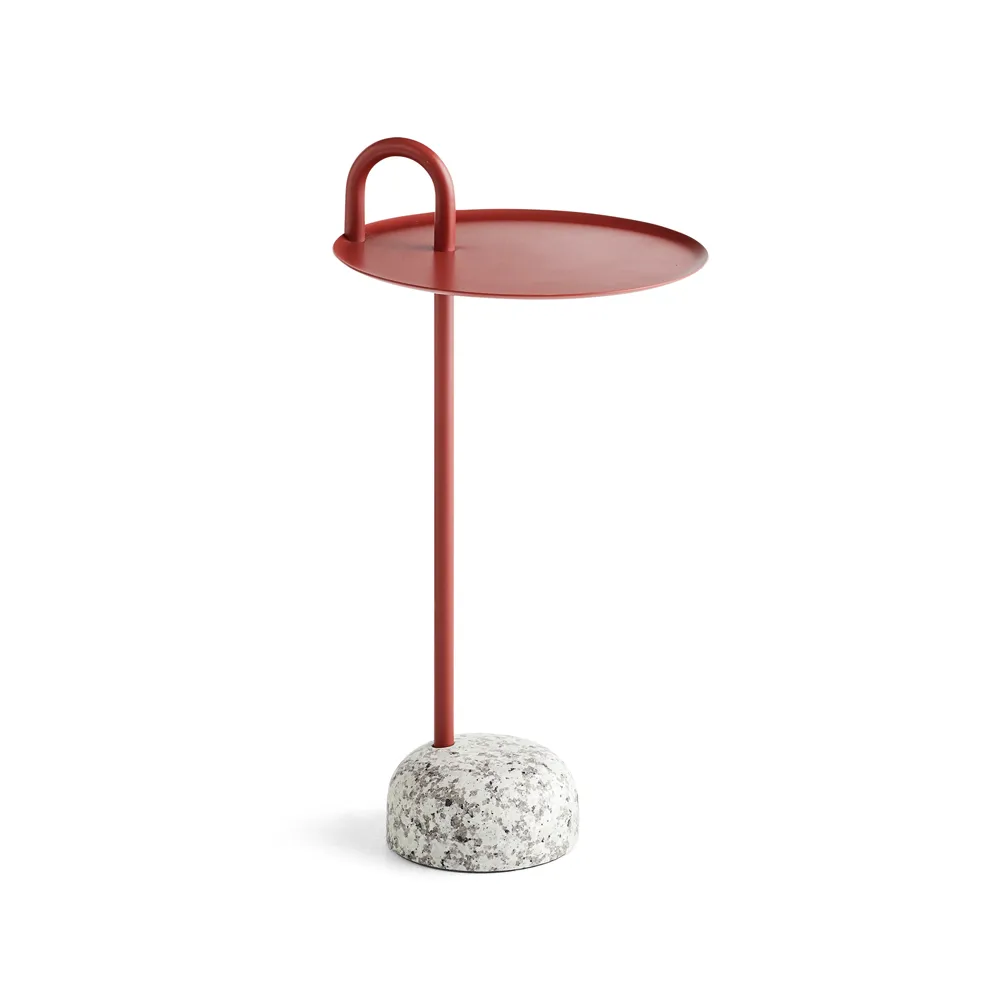 Bowler sidobord, Tile red-granite HAY