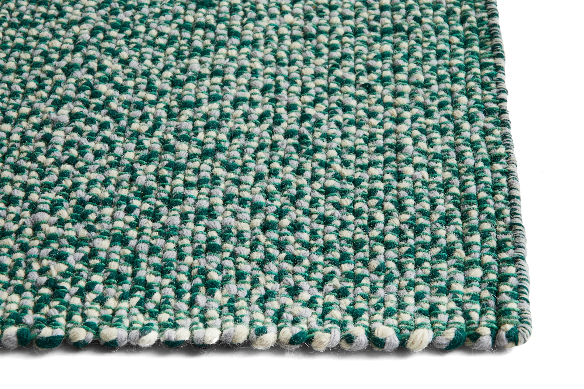 Braided matta 140x200 cm, Green HAY