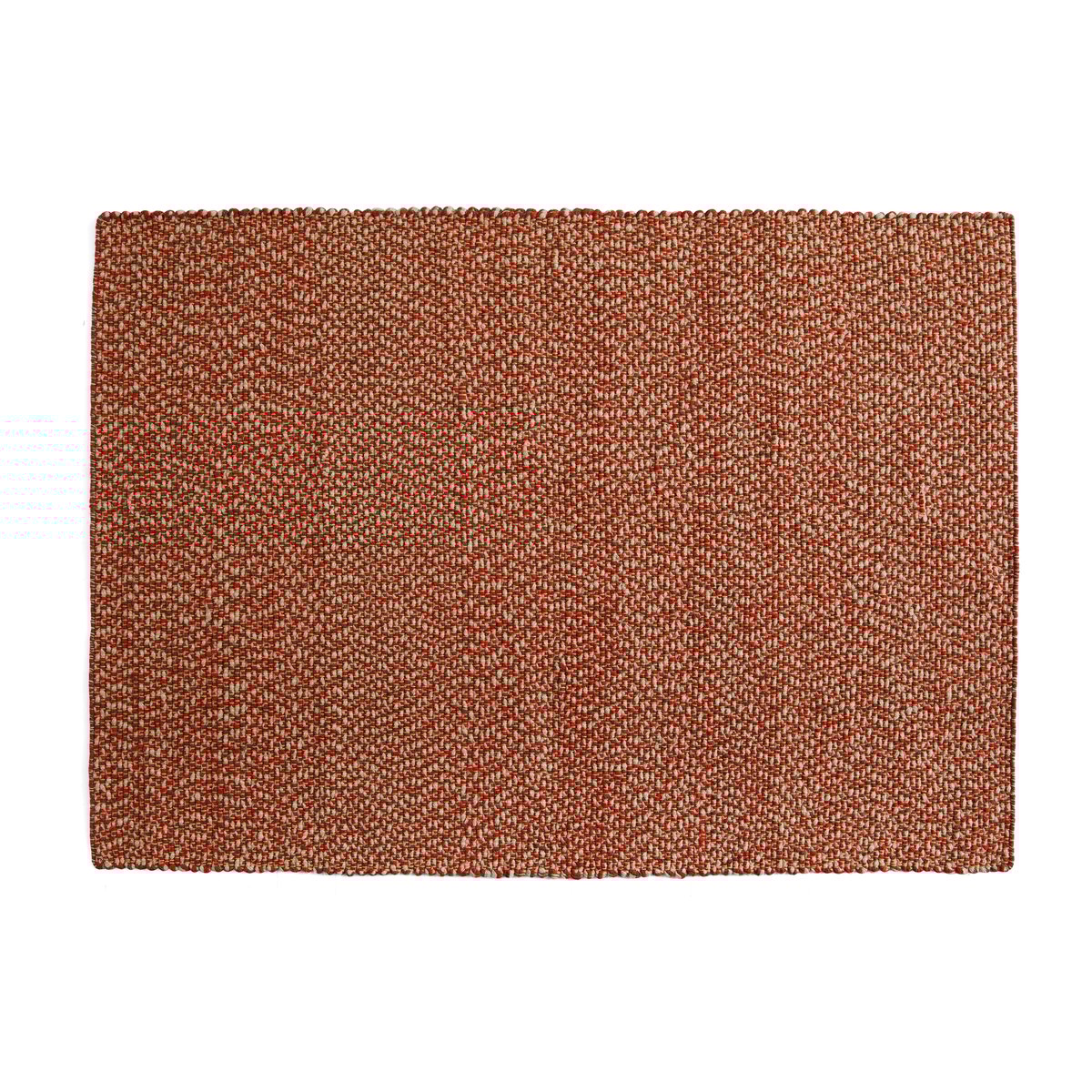 HAY Braided matta 140x200 cm Red | Skandinavisk Design | Ullmattor | Röd