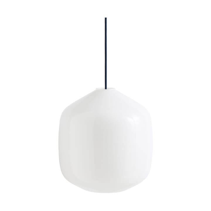 Buoy pendel Ø30 cm - Opal glass-anthracite blue - HAY
