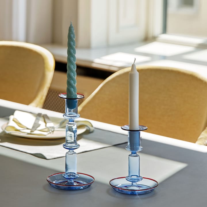 Candle Conical ljus 6-pack - Ice blue-arctic blue-teal - HAY