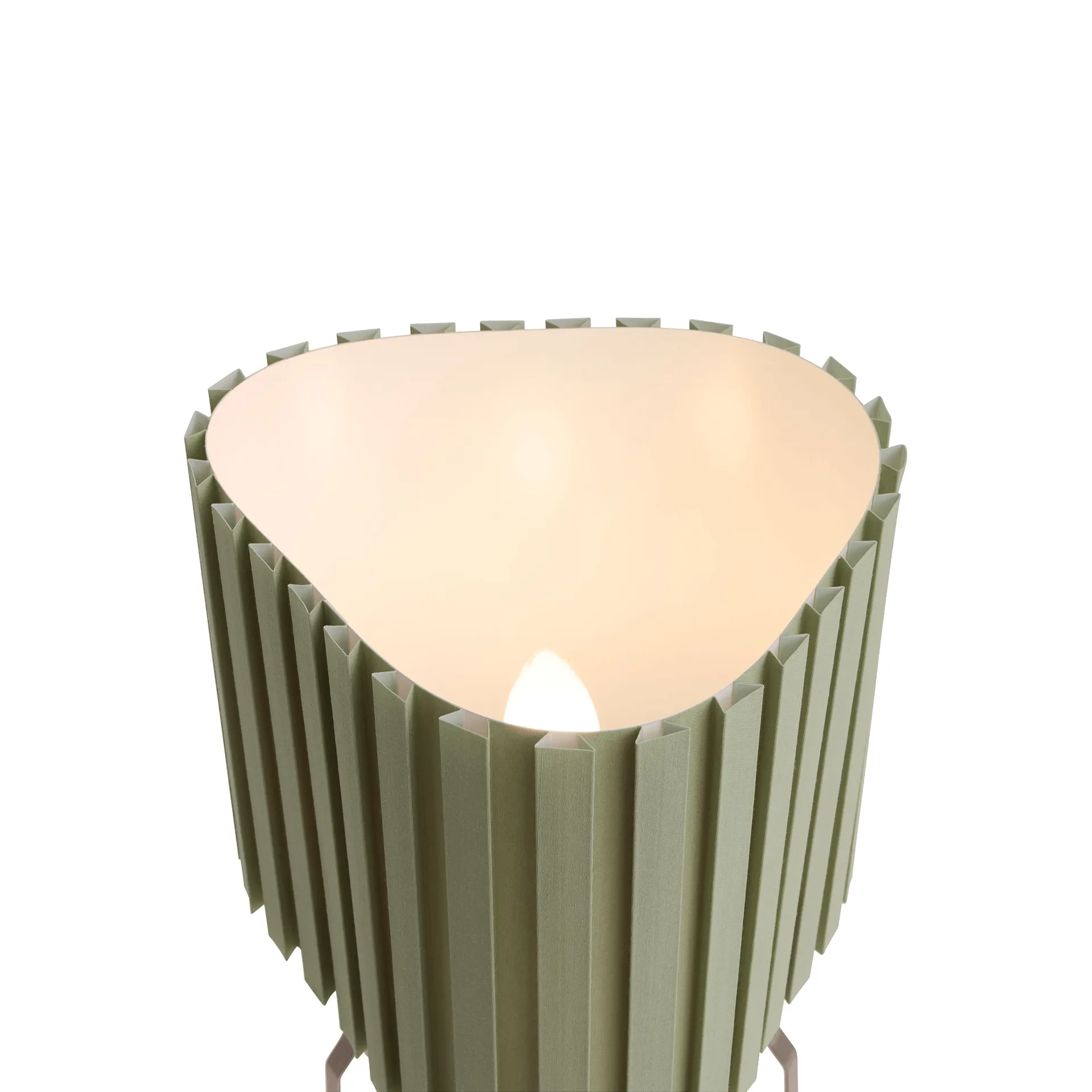 Canelé bordslampa, Almond green HAY