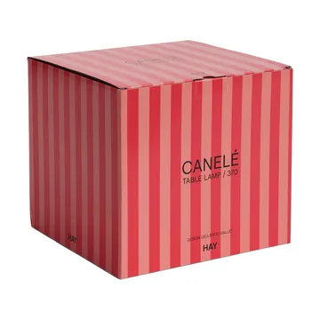 Canelé bordslampa - Tomato' red - HAY