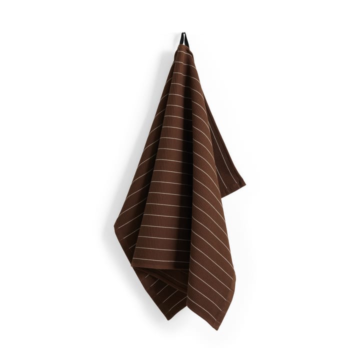 Canteen kökshandduk 52x80 cm - Chocolate pinstripe - HAY