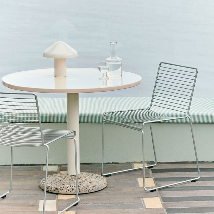Ceramic Table bord Ø90 cm, Warm white HAY