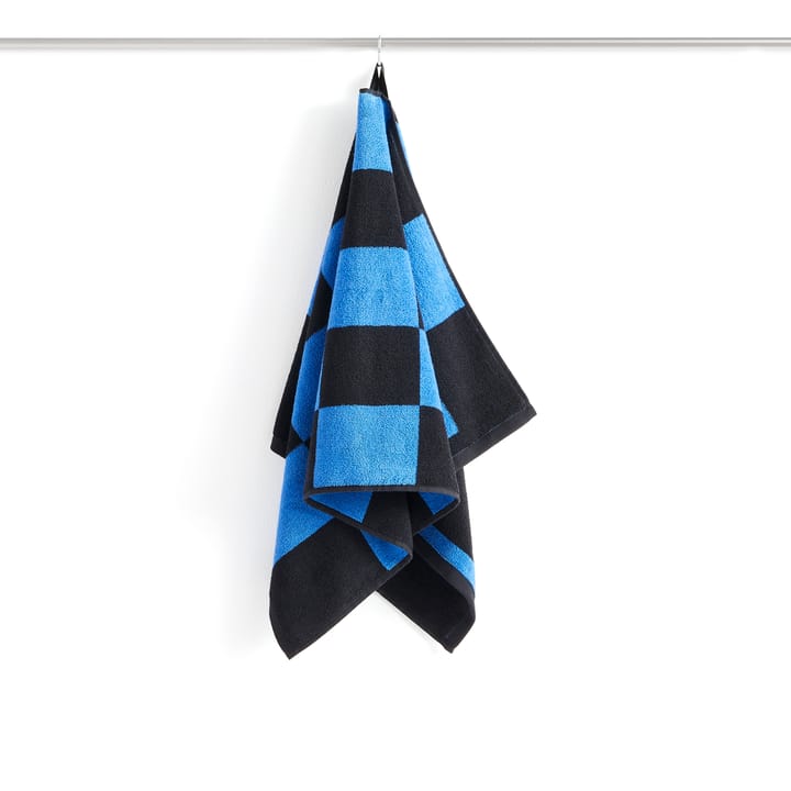 Check handduk 50x90 cm, Cobolt blue HAY