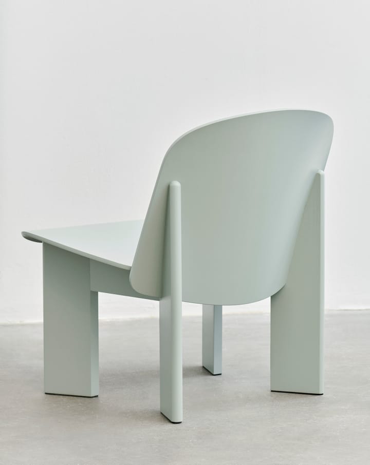 Chisel lounge chair - Eucalyptus lackad bok - HAY