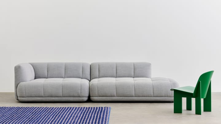 Chisel lounge chair, Lush green lackad bok HAY