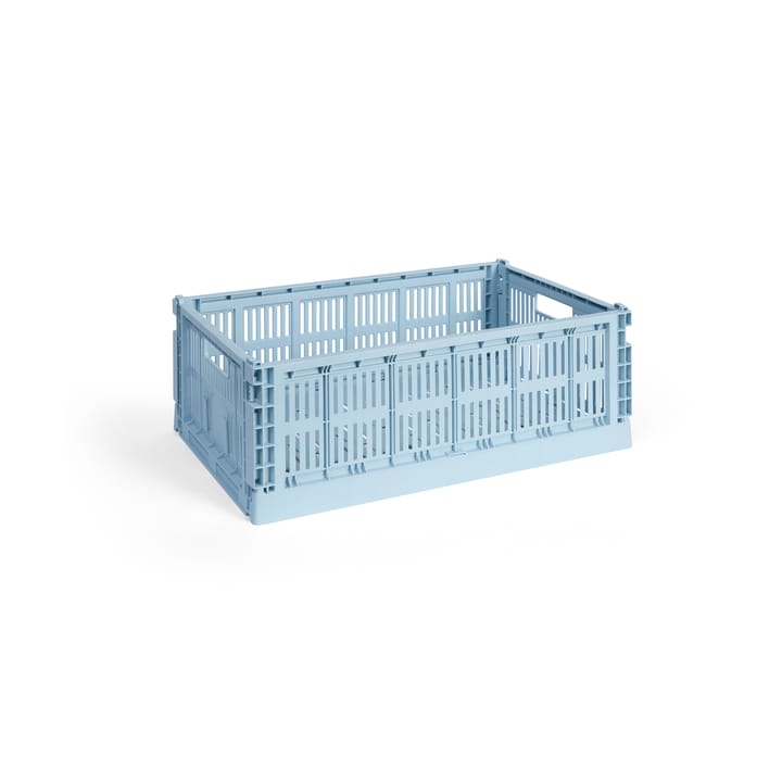 Colour Crate L 34,5x53 cm - Soft blue - HAY