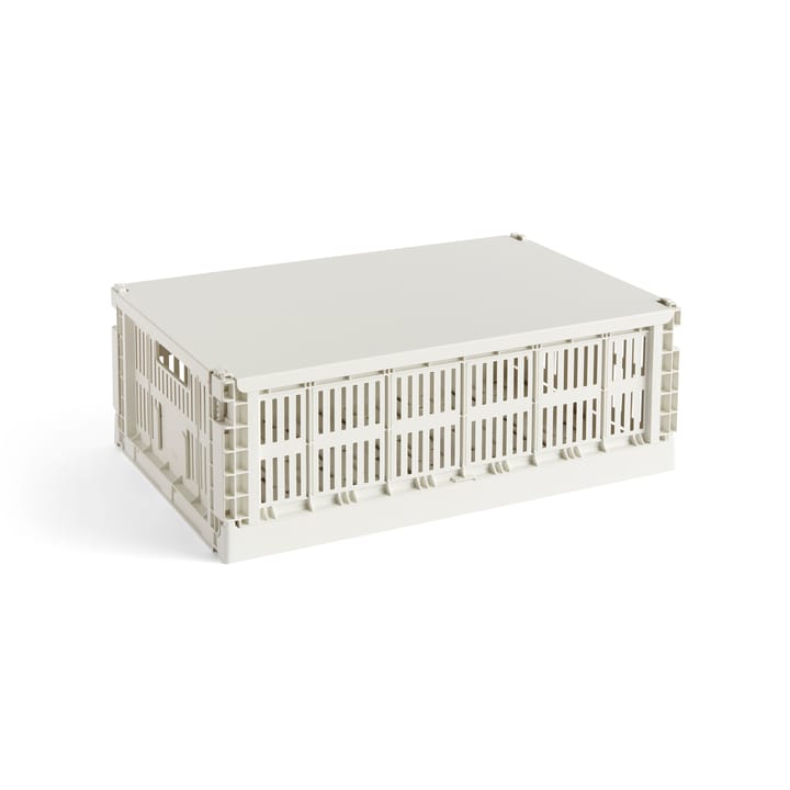 Colour Crate lock large - Off-white - HAY