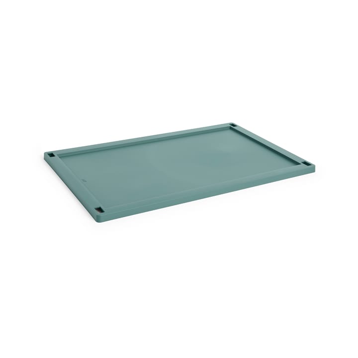 Colour Crate lock plastic large - Dark green - HAY