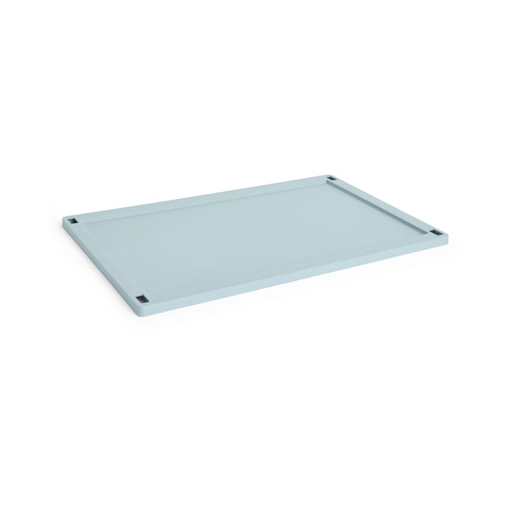 Colour Crate lock plastic large - Dusty blue - HAY