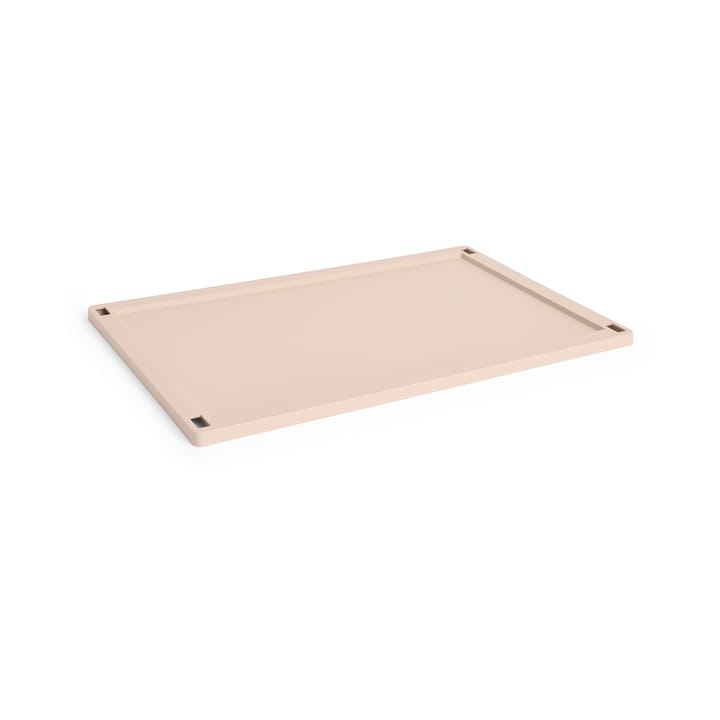 Colour Crate lock plastic large - Powder - HAY