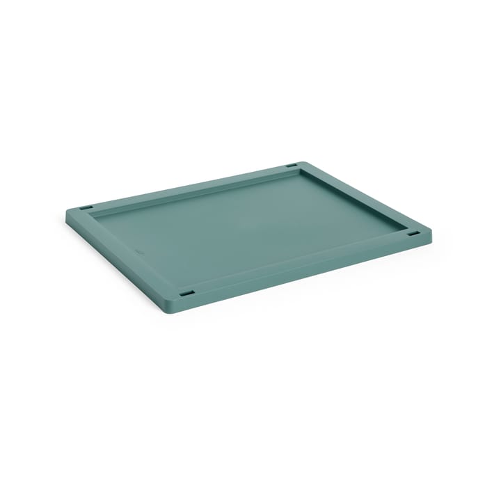 Colour Crate lock plastic medium - Dark green - HAY