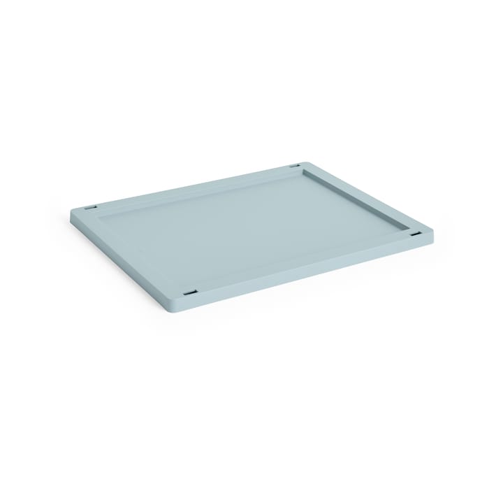 Colour Crate lock plastic medium - Dusty blue - HAY