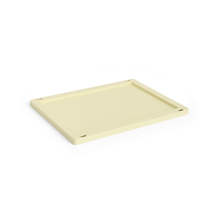 Colour Crate lock plastic medium - Light yellow - HAY