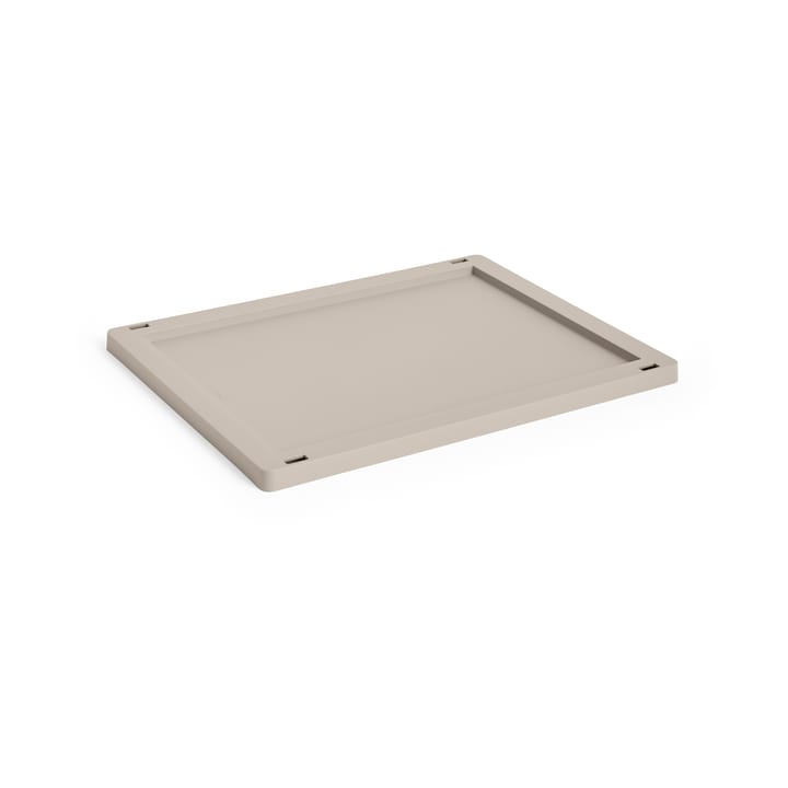 Colour Crate lock plastic medium - Warm grey - HAY