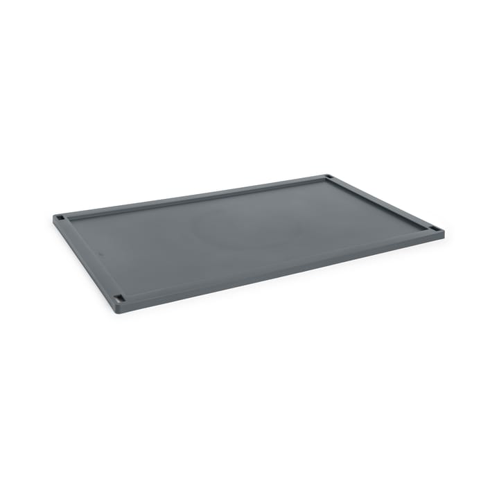 Colour Crate lock plastic x-large - Charcoal - HAY