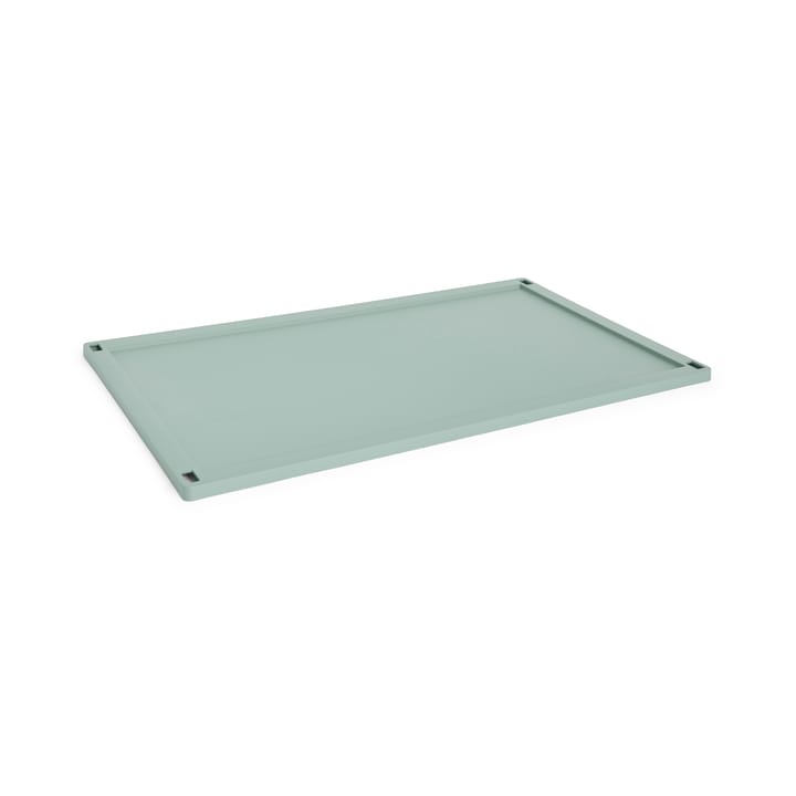 Colour Crate lock plastic x-large - Sage green - HAY