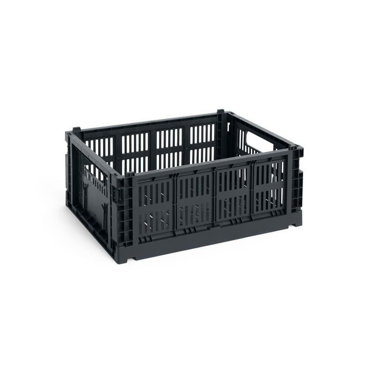 Colour Crate M 26,5x34,5 cm - Charcoal - HAY