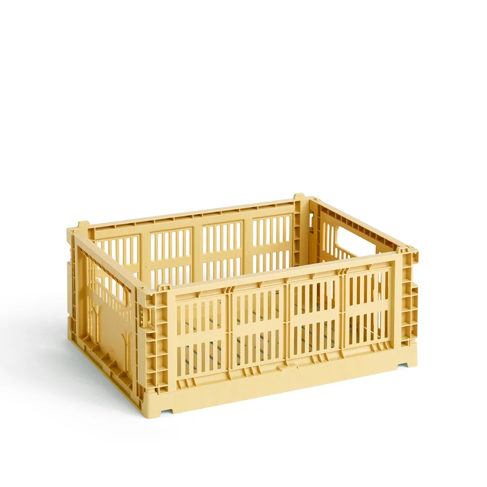 Colour Crate M 26,5x34,5 cm, Golden yellow HAY
