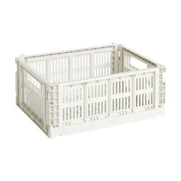 Colour Crate M 26,5x34,5 cm - Off-white - HAY