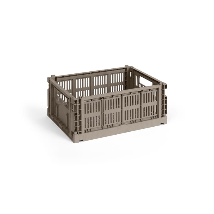 Colour Crate M 26,5x34,5 cm - Warm grey - HAY
